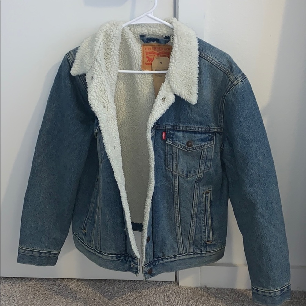 Sherpa Jean Jacket